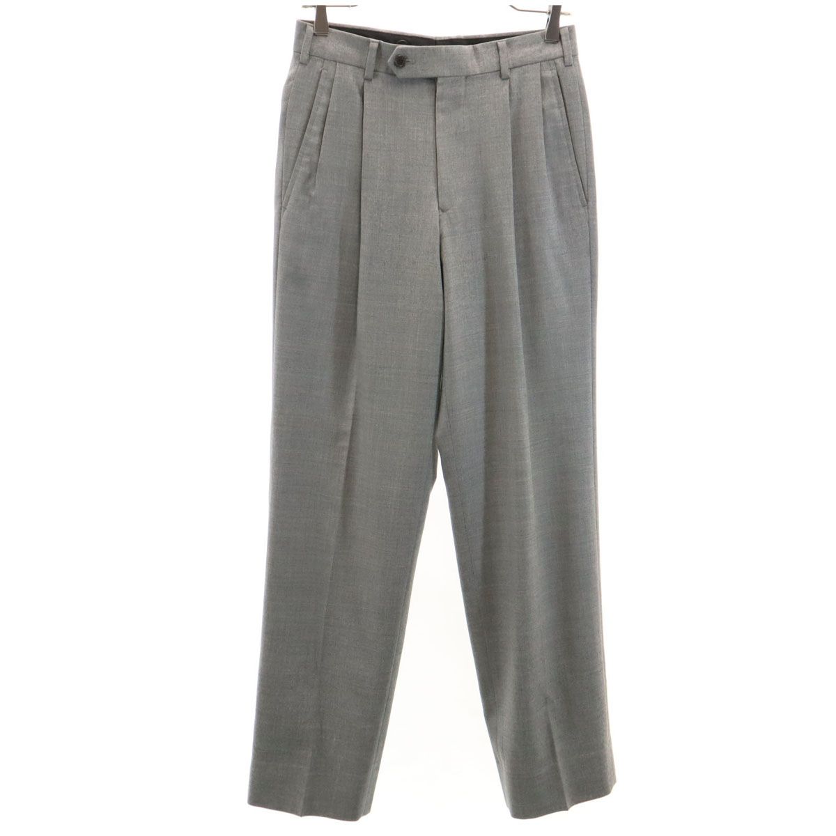 Brooks Brothers ブルックスブラザーズ 日本製 トラウザーズ パンツ W28 グレー スラックス メンズ 古着