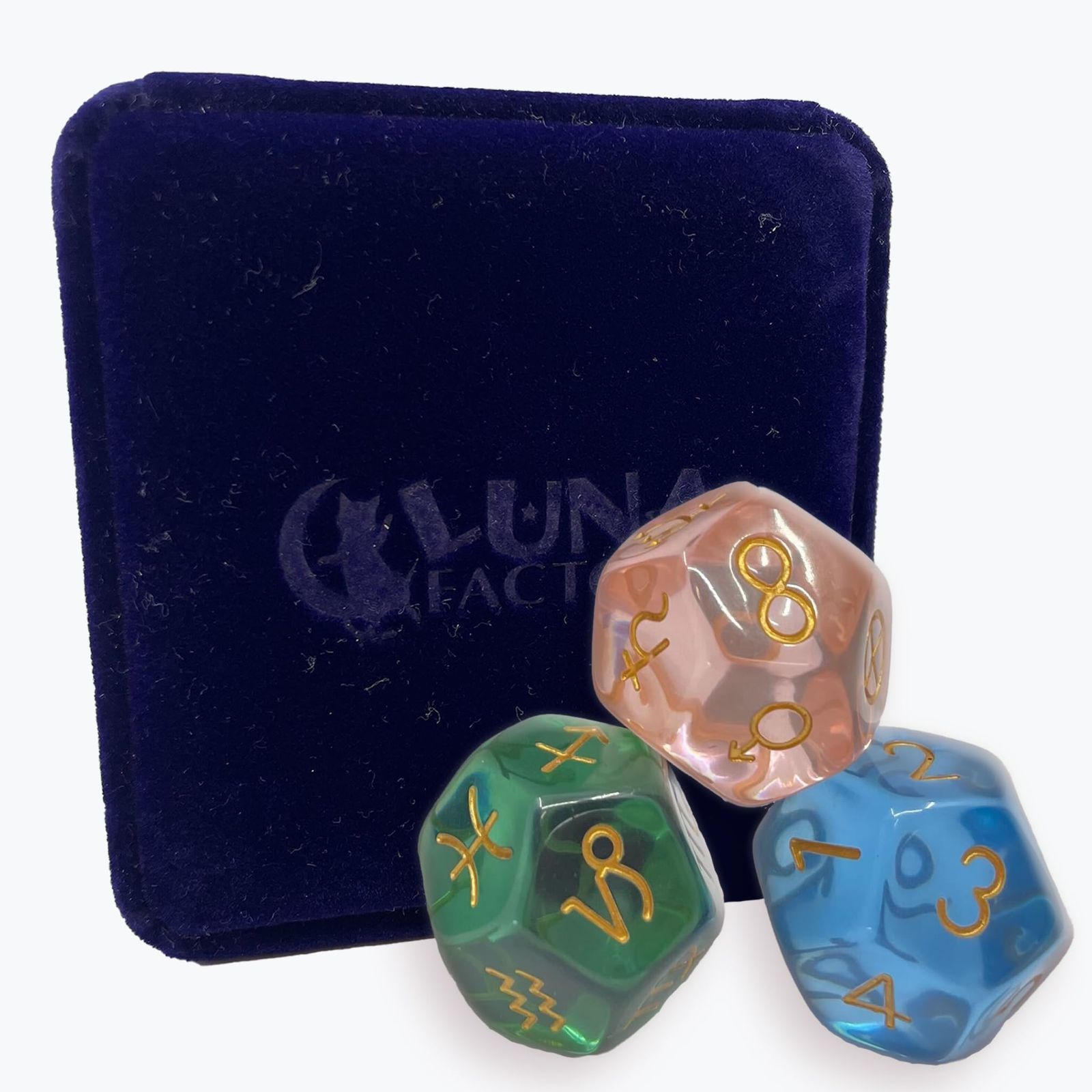 ルナズ アストロダイス LUNA’S ASTRO DICE 向け 占い サイコロ 日本語 解説付き タロット