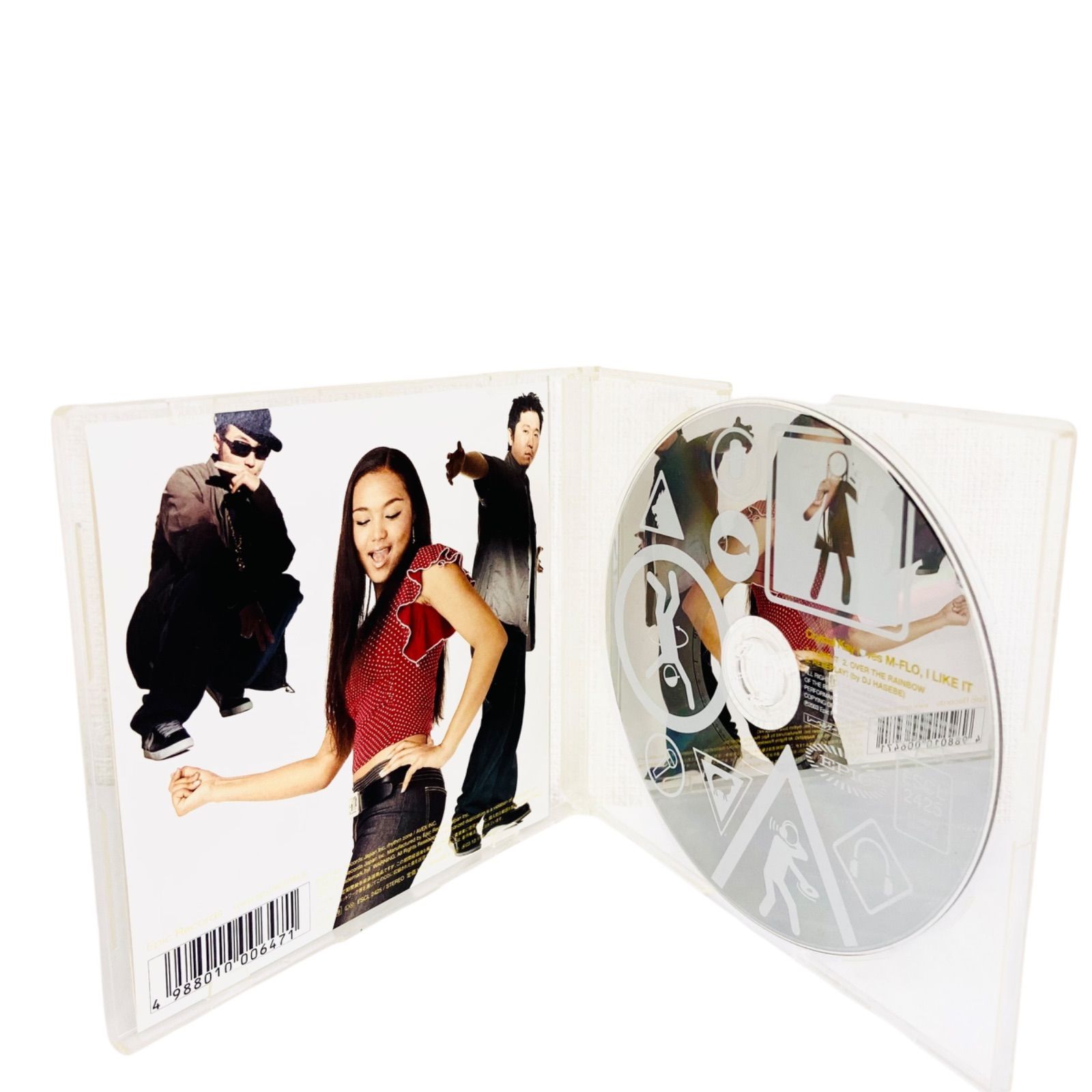 M-Flo I LIKE IT ft.Crystal Kay 新品未使用送料込み F08069 CD Crystal Kay I♡ves M-FLO I LIKE IT EPIC Records