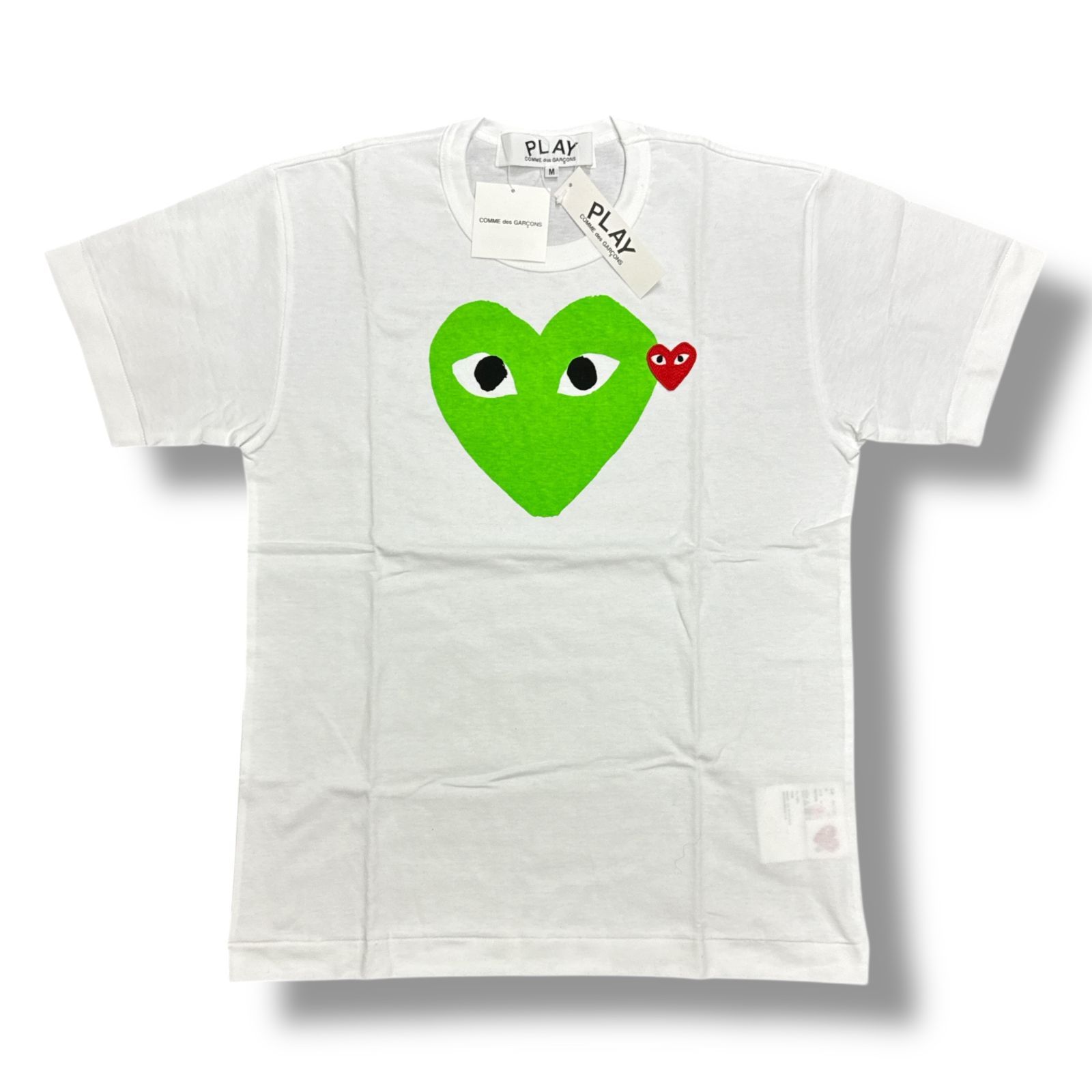 参考上代7900円 未使用品 PLAY COMME des GARCONS T-SHIRT RED EMBLEM 