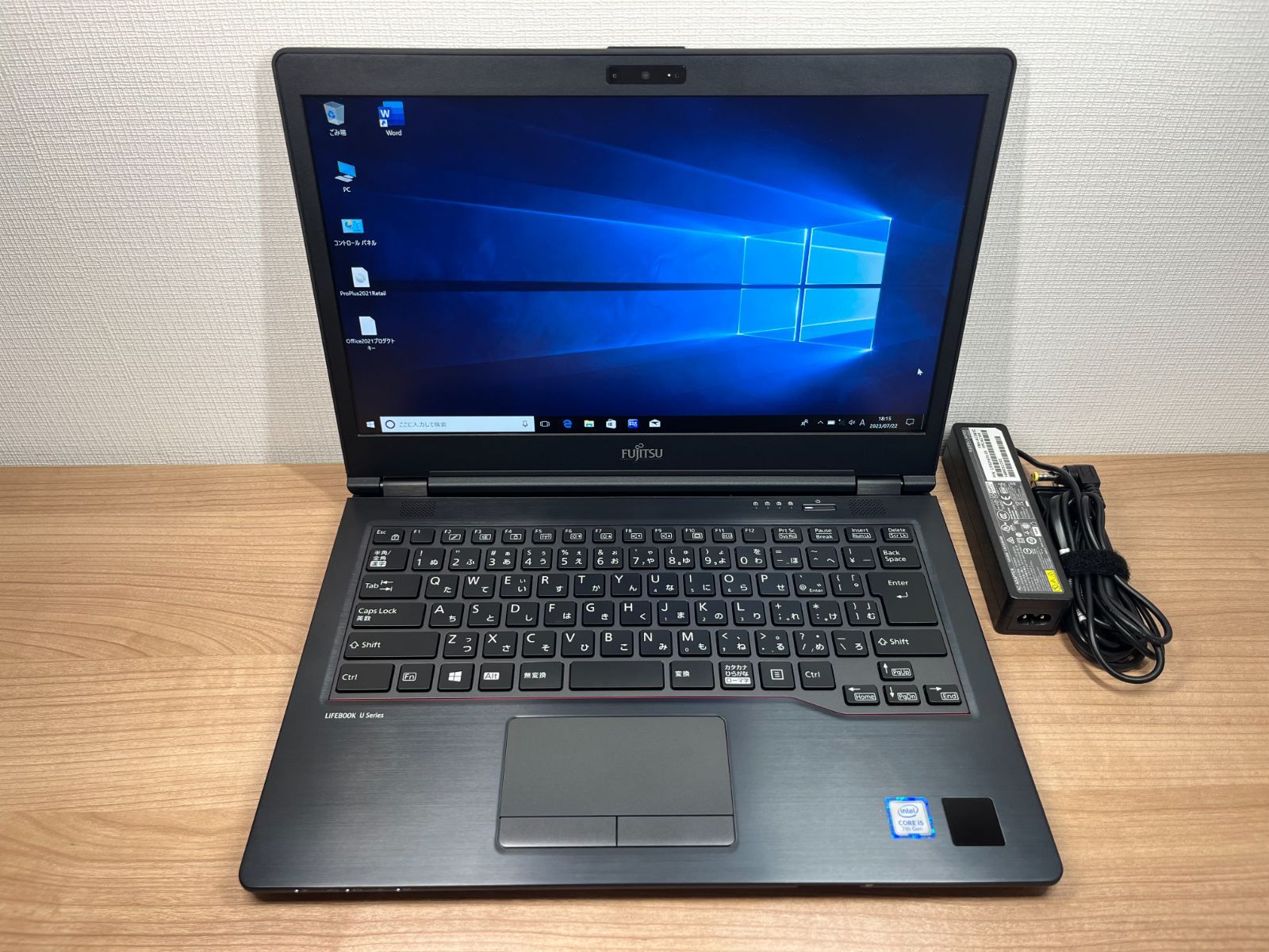 稼働時間僅か９０H美品＞0721 富士通LIFEBOOK U748/S 軽量8GB/SSD256GB