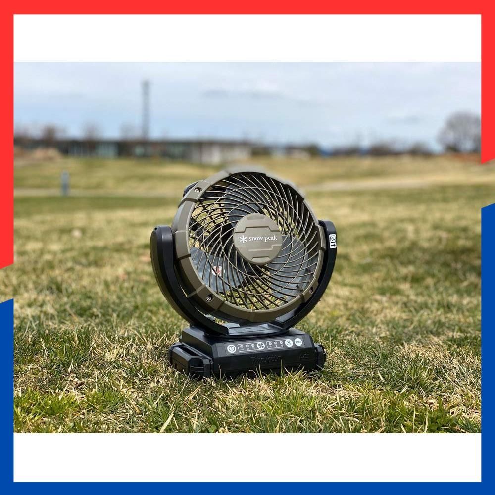 人気商品】小型 サーキュレーター アウトドア 扇風機 ACアダプタ付