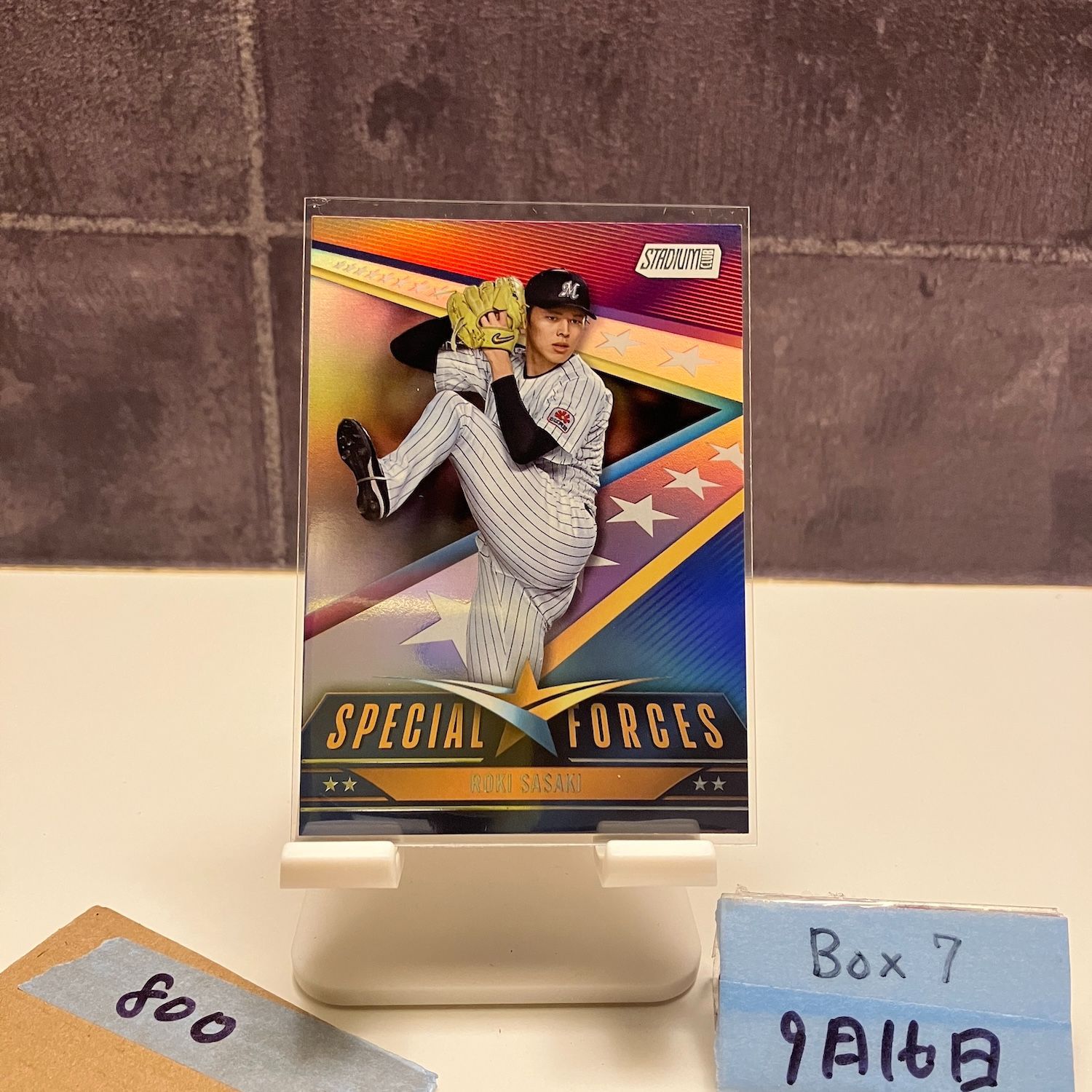 2024 Topps Stadium Club Chrome 佐々木朗希 千葉ロッテ
