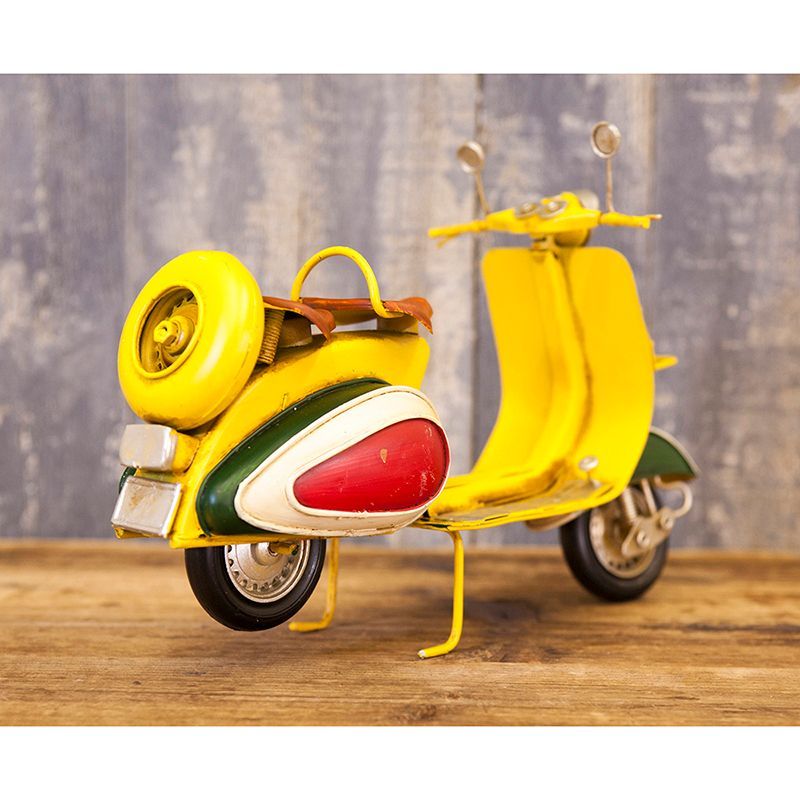 ビンテージ　置物　ミニチュア　おもちゃ　レトロ調　アメリカン雑貨　アンティーク　ブリキ　ヴィンテージバイク　インテリア小物　ITALY