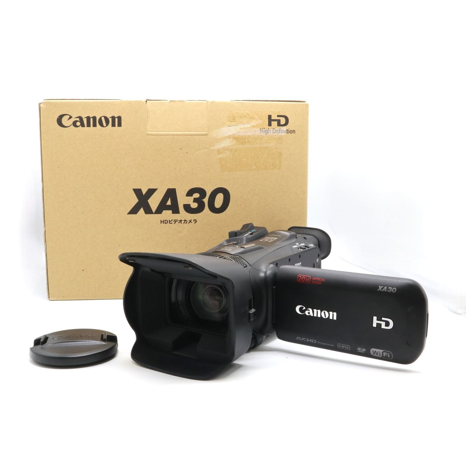 Canon XA30 業務用ビデオカメラ　美品　専用バッグ付　キャノン 極上美品》 業務用ビデオカメラ CANON XA30 キヤノン キャノン
