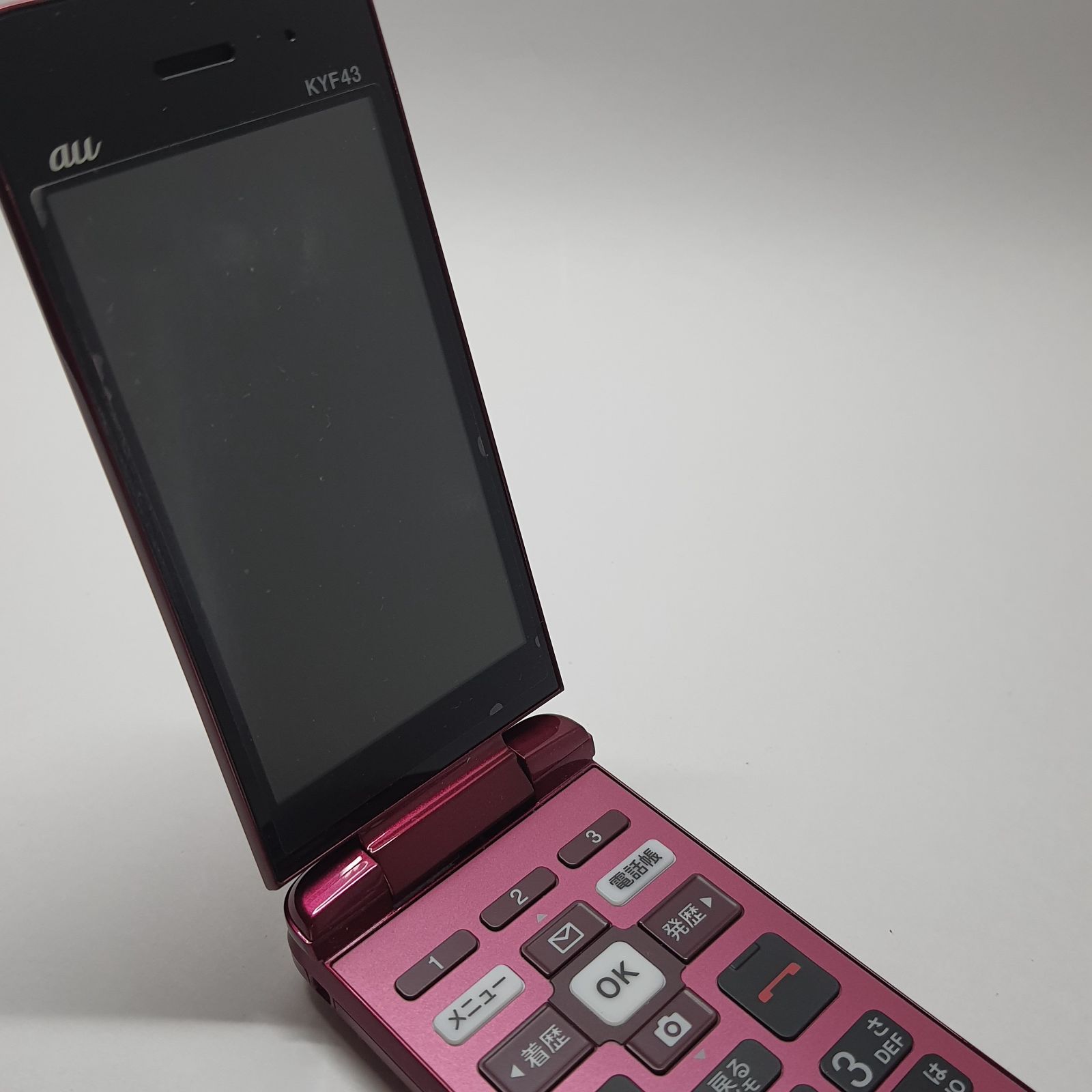 AU KYF43 かんたんケータイライト 4G ガラホ SIMロック解除済 - メルカリ