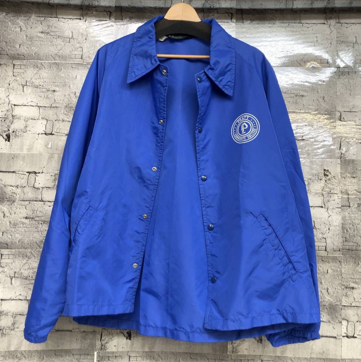 【最終価格】70s ランタグ Champion ナイロン コーチ ジャケット 70年代 ランタグ Champion チャンピオン ナイロンコーチ