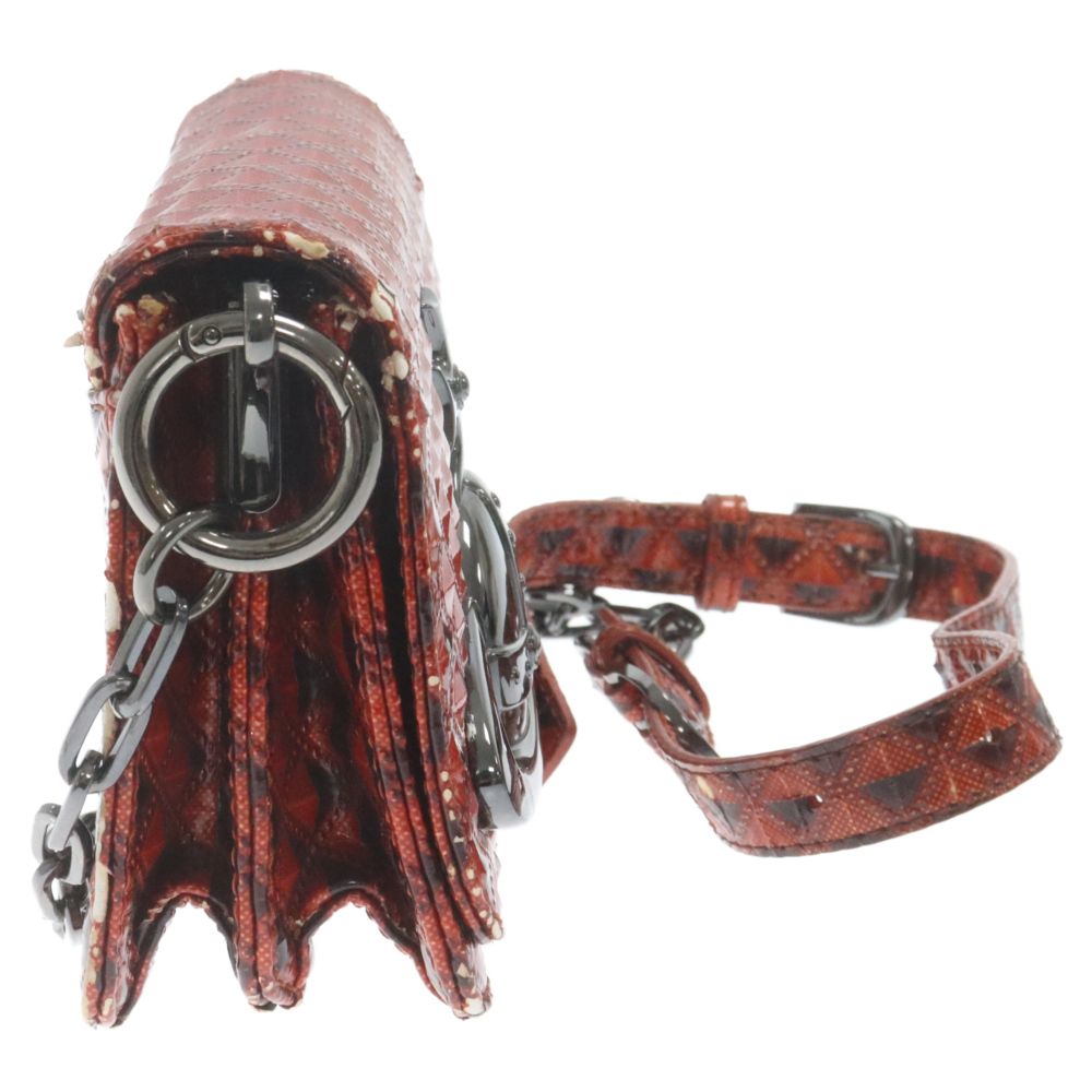 VivienneWestwoodプリズムオーブエナメル ショルダーバッグレッド オンライン ショッピングファッション - VivienneWestwood