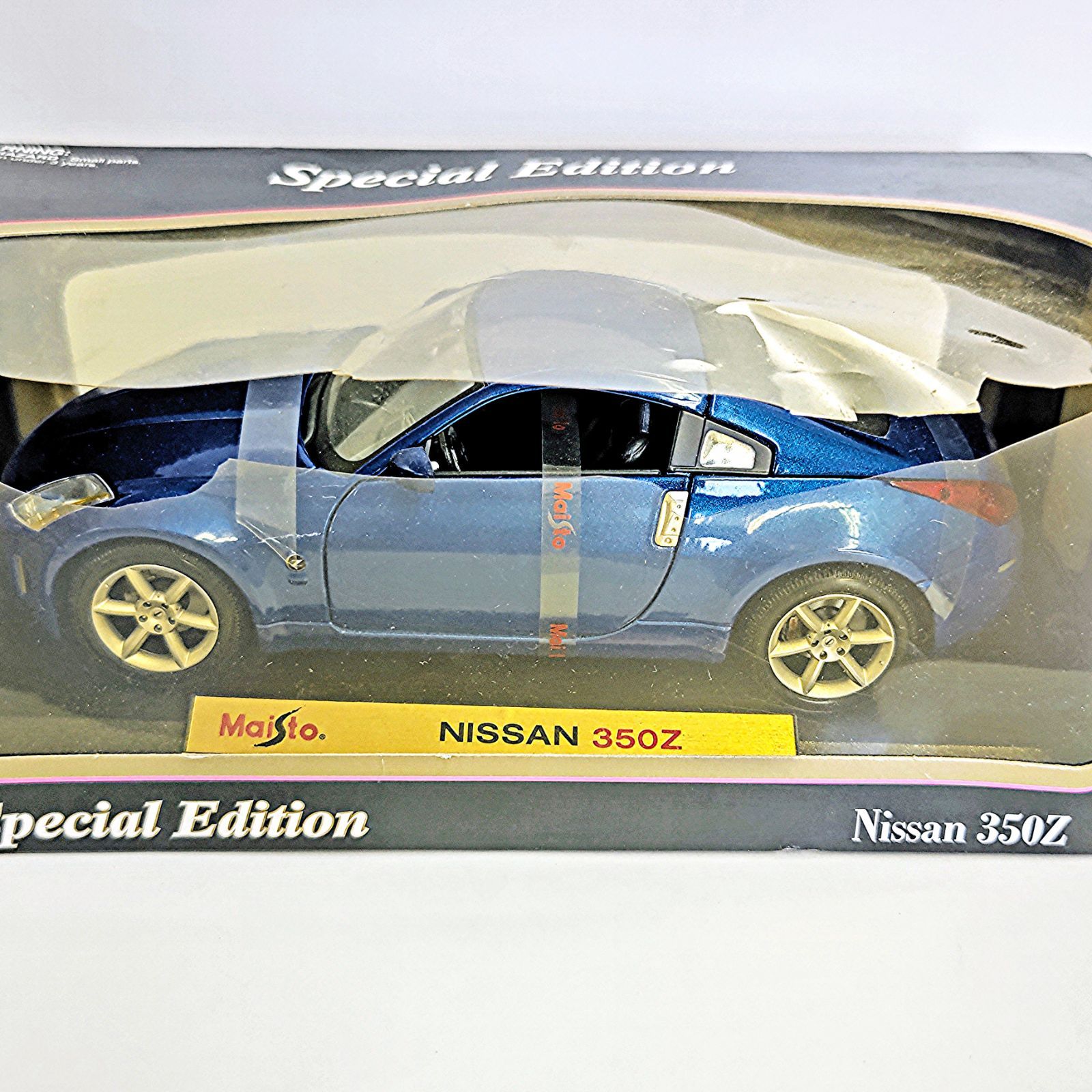 マイスト　日産 350Z ⭐︎未使用 マイスト ミニカー NISSAN 350Z SkyBlue 1/18 Maisto【全国送料