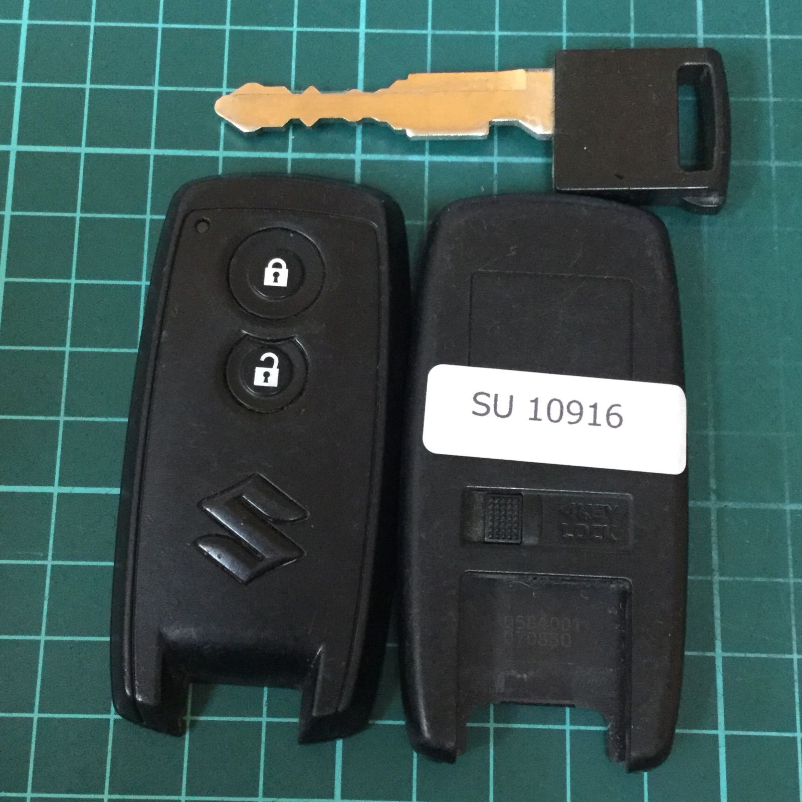 SU12766 スズキ U43PB14B 2ボタン スマートキー キーレスリモコン モコ セルボ フレア ワゴンR MRワゴン等 日産マツダAZワゴン MG22S MH22S