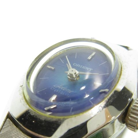オリエント ORIENT Selene 手巻き 腕時計 ウォッチ シルバー