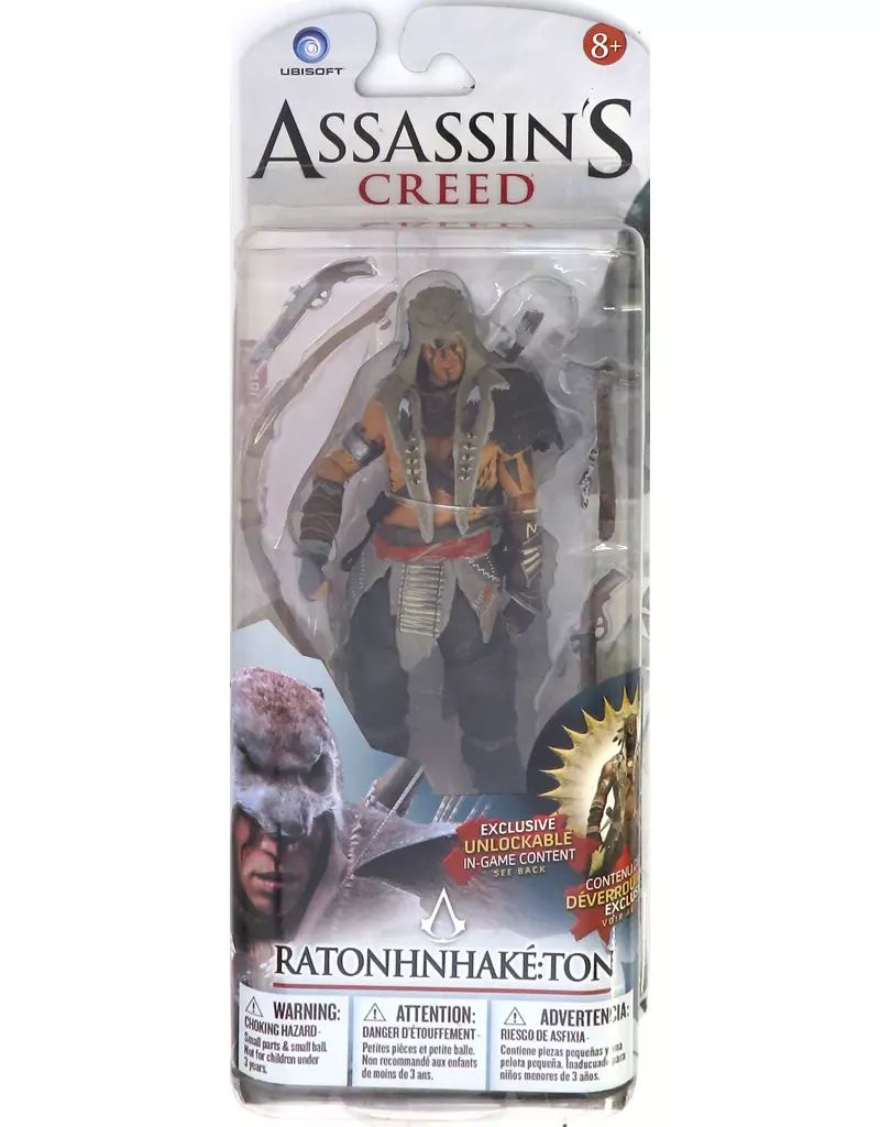 【中古】フィギュア RATONHNHAKETON-ラドンハゲードン- 「アサシンクリードIII」 シリーズ1 アクションフィギュア