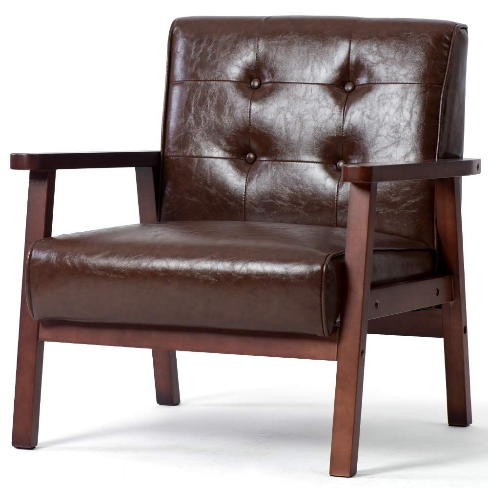 1人掛け ダークブラウンPVC オーエスジェイ WF284081GAA