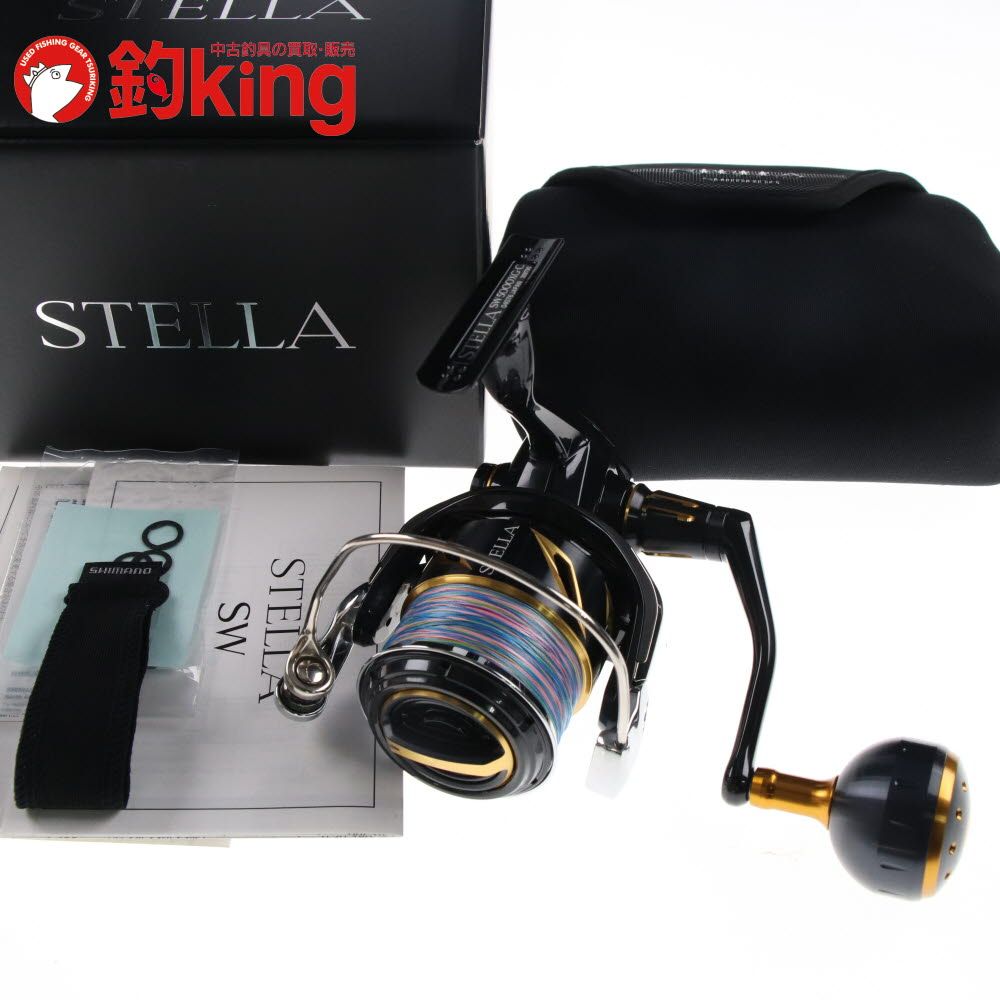 中古/極上品】 シマノ 20 ステラSW 5000XG 夢屋 ハンドルノブ付 /G158M