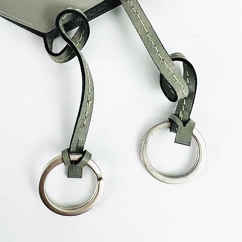 美品★HERMES クロシェット ネックレス グレー D刻印 楽天市場】HERMES エルメス クロシェット キーリング グレー