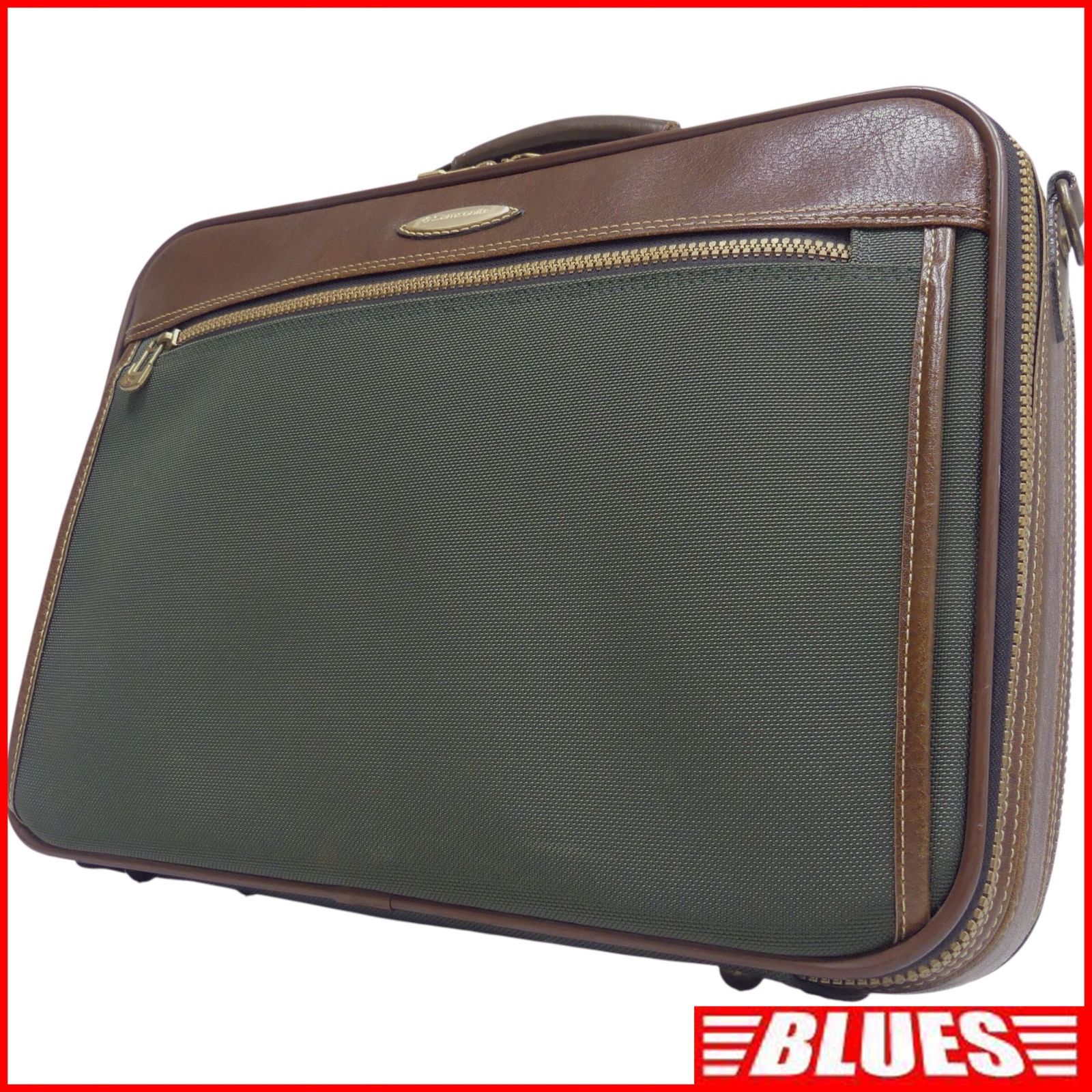 Samsonite サムソナイト ビジネスバッグ 2way 本革 スーツケース 機内 