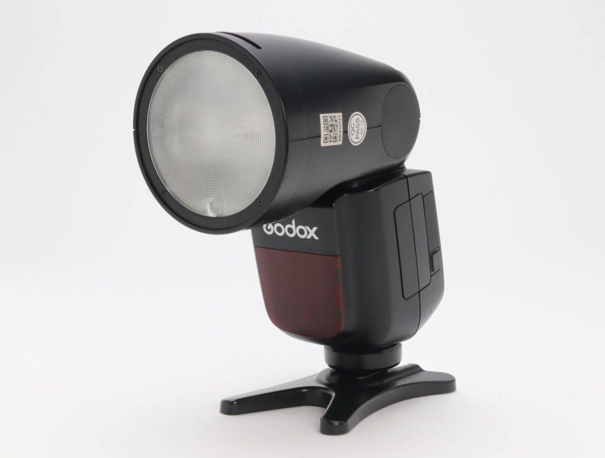 B 並品 Godox ゴドックス V 1 S フラッシュ ストロボ SONY用 初期不良 対応 110 134