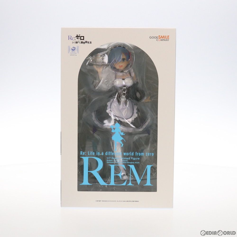 GOOD SMILE COMPANY - (再販) GOODSMILE ONLINE SHOP限定 レム Re:ゼロから始める異世界生活 1/7 完成品 フィギュア グッドスマイルカンパニー Re:Zero kara Hajimeru Isekai Seikatsu - Rem - 1/7 (Good