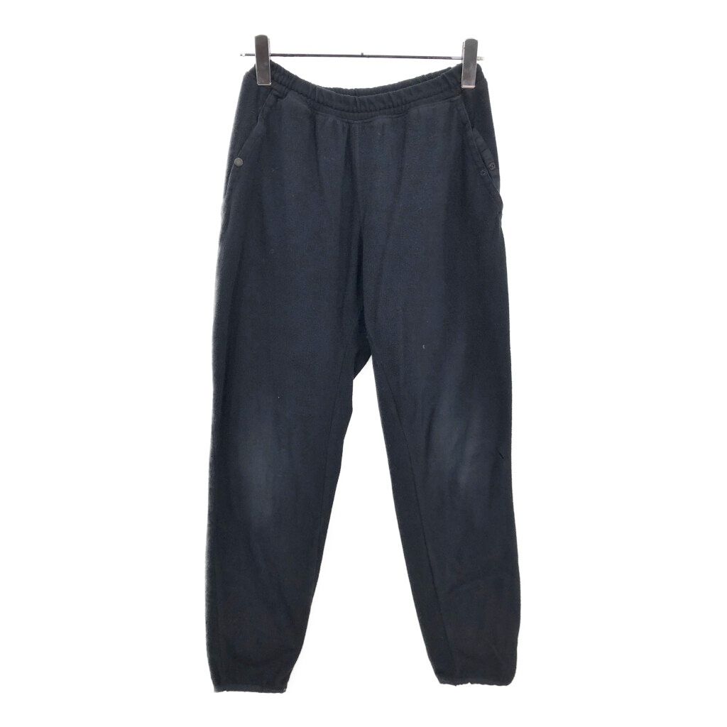 90年代 patagonia パタゴニア フリースパンツ アウトドア 雪無しタグ ブラック メンズ M相当 古着 V5897