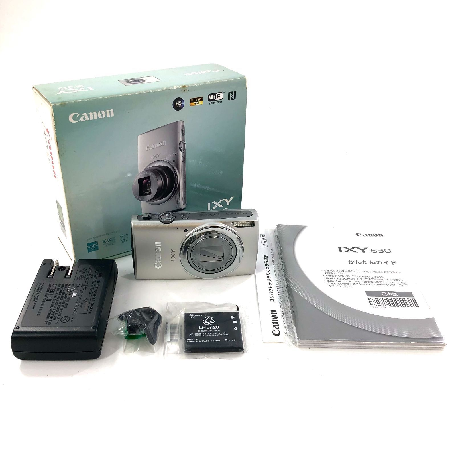 Canon キャノン IXY630 12× IS 4.5-54.0mm 1:3.6-7.0 デジタルカメラ 