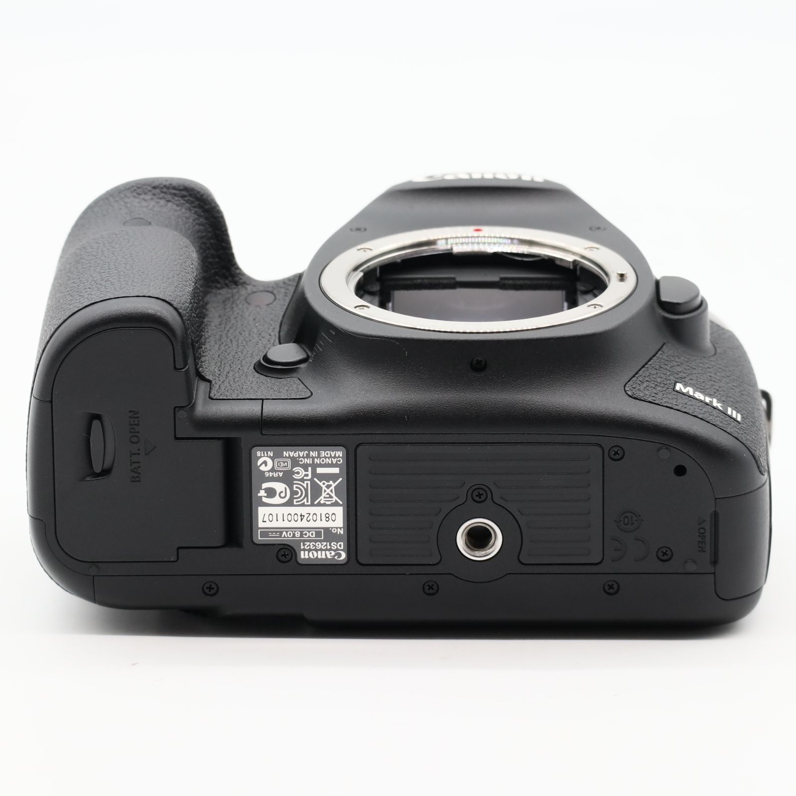 ショット数13008回 Canon EOS5DMK3 #3609 ショット数13008回 Canon EOS5DMK3 #3609