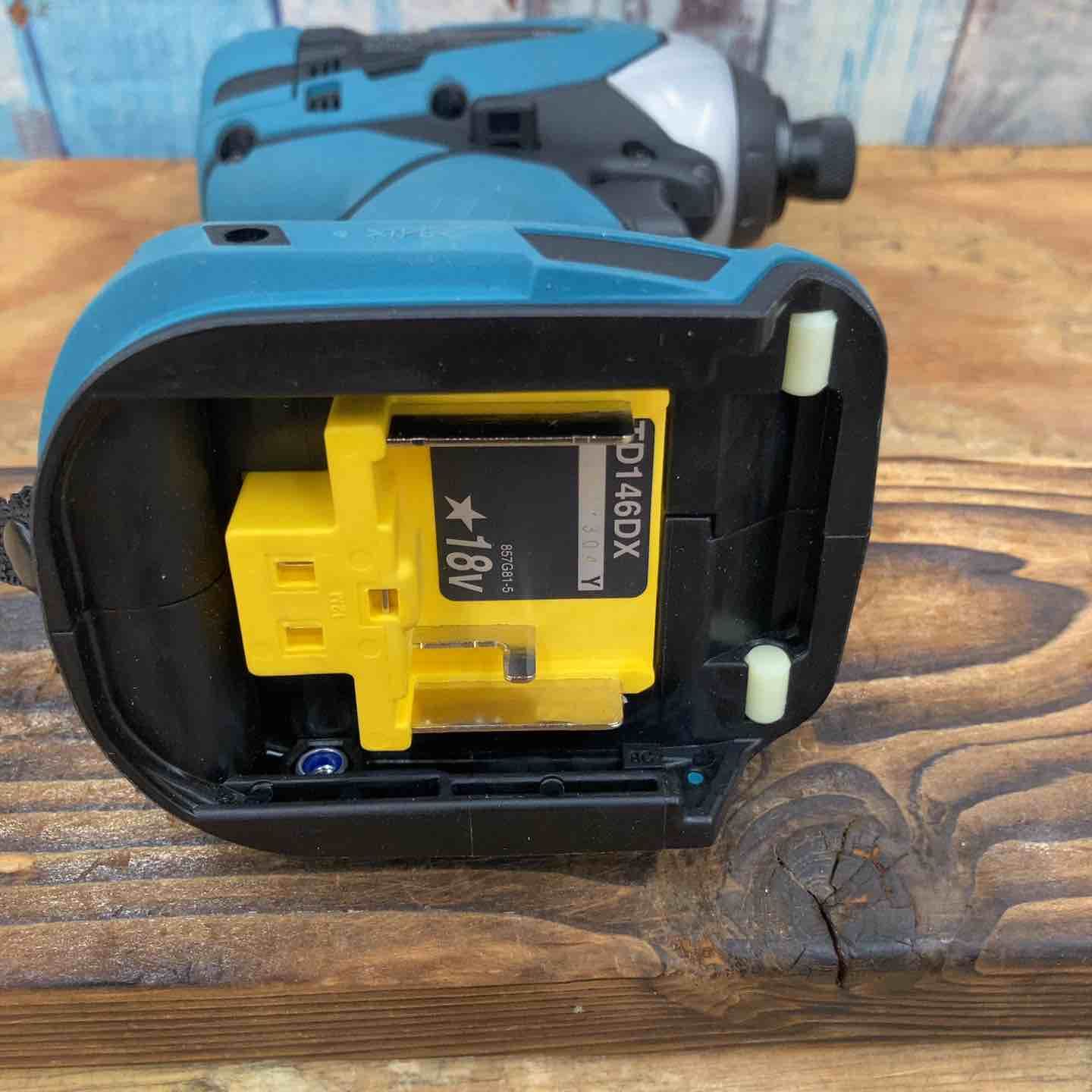 未使用品】マキタ makita 充電式インパクトドライバ TD146DWF 18V【柏 