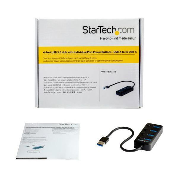 StarTech.com 4ポートUSB3.0ハブ