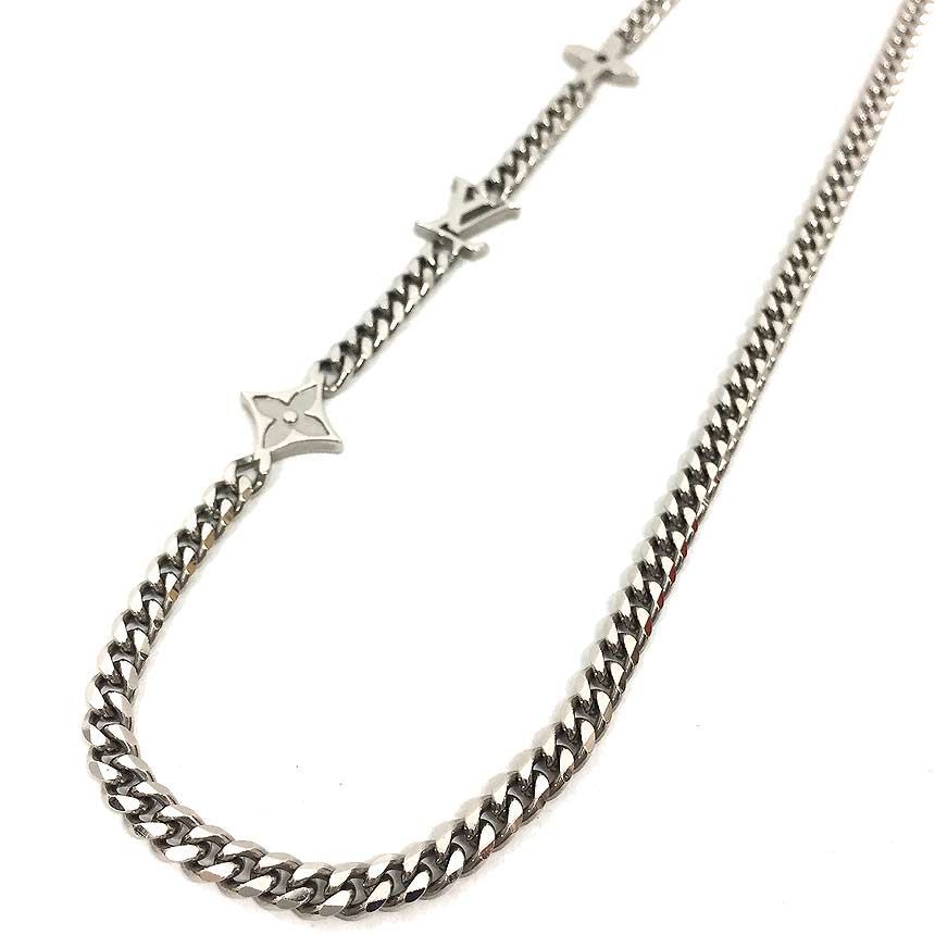 ルイヴィトン　ウォレットチェーン　シルバー　喜平　ネックレス ルイヴィトン ウォレットチェーン シルバー 喜平 ネックレス