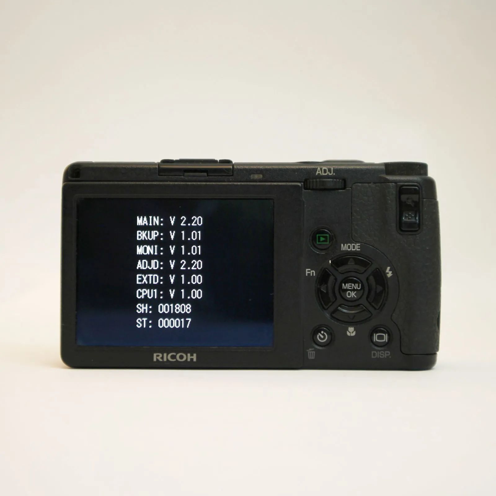シャッター数1808回】 RICOH リコー GR DIGITAL II コンパクト