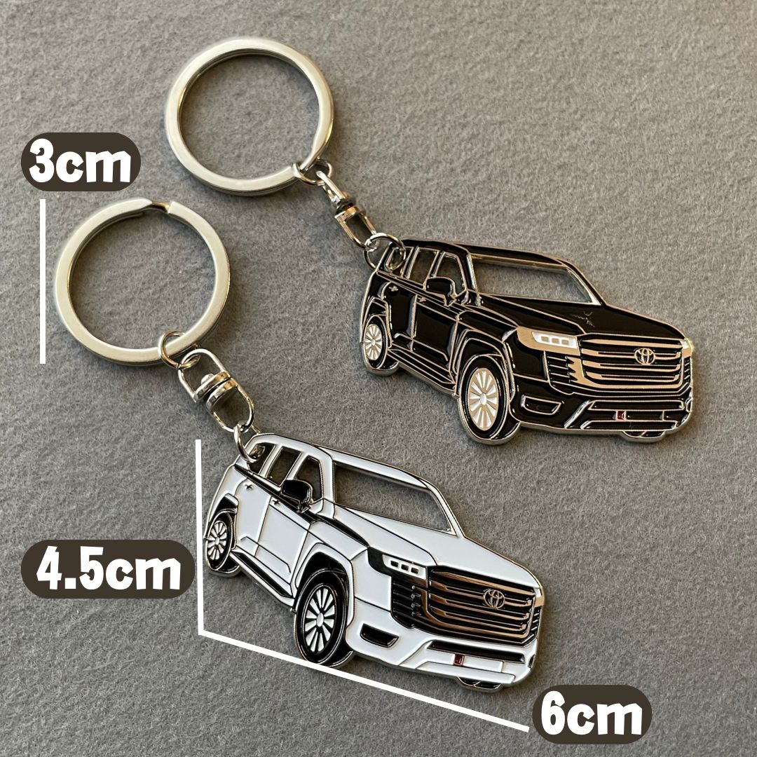 トヨタ ランドクルーザー LAND CRUISER キーホルダー アクセサリー パーツ ランクル TOYOTA 鍵 プレゼント メンズ メタル  ブランド おしゃれ 鍵 亜鉛合金 高級 ストリート ギフト ストラップ 鍵をなくさない カラビナ 便利 メンズ - メルカリ