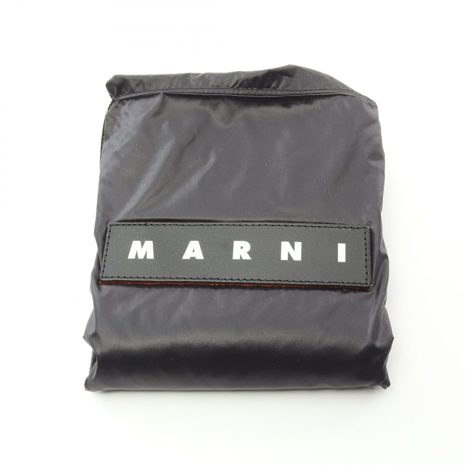 マルニ　エコバッグ　MARNI MARKET MARNI マルニマーケット エコバッグ A4 折り畳み 布 シルク