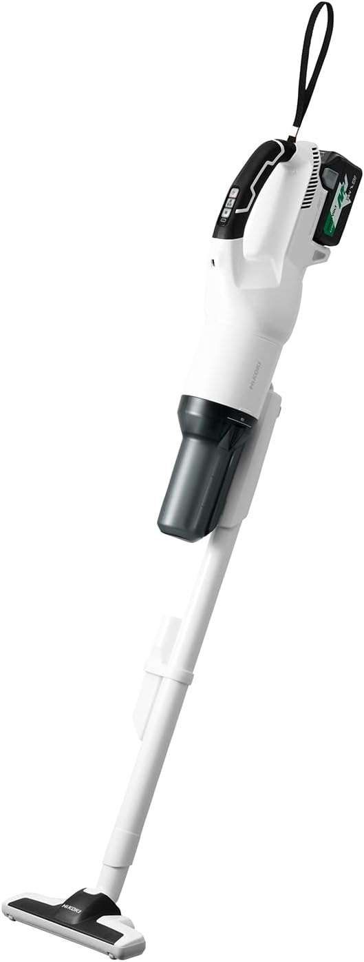HiKOKI ハイコーキ 36V 充電式 スティック クリーナー 2段サイクロン式 ホワイト 新型蓄電池 充電器付 R36DB SC XPZ クリーナー