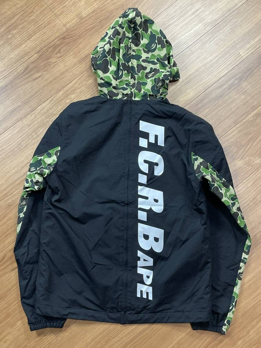 19ss BAPE × F.C.R.B. FCRB-190104 SEPARATE PRACTICE JACKET アベイシングエイプ ...