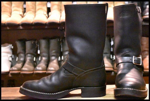9D 良品 14年】WESCO ウエスコ カスタムボス ブラック 黒 11インチ