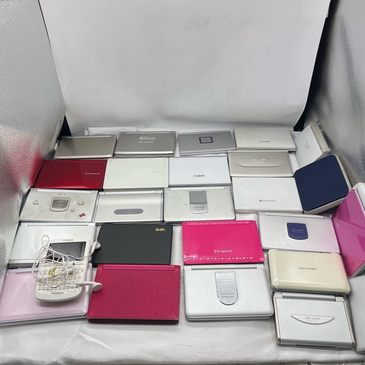 電子辞書 24台セット 通電 済 現状品 EX-word SHARP 他 u400