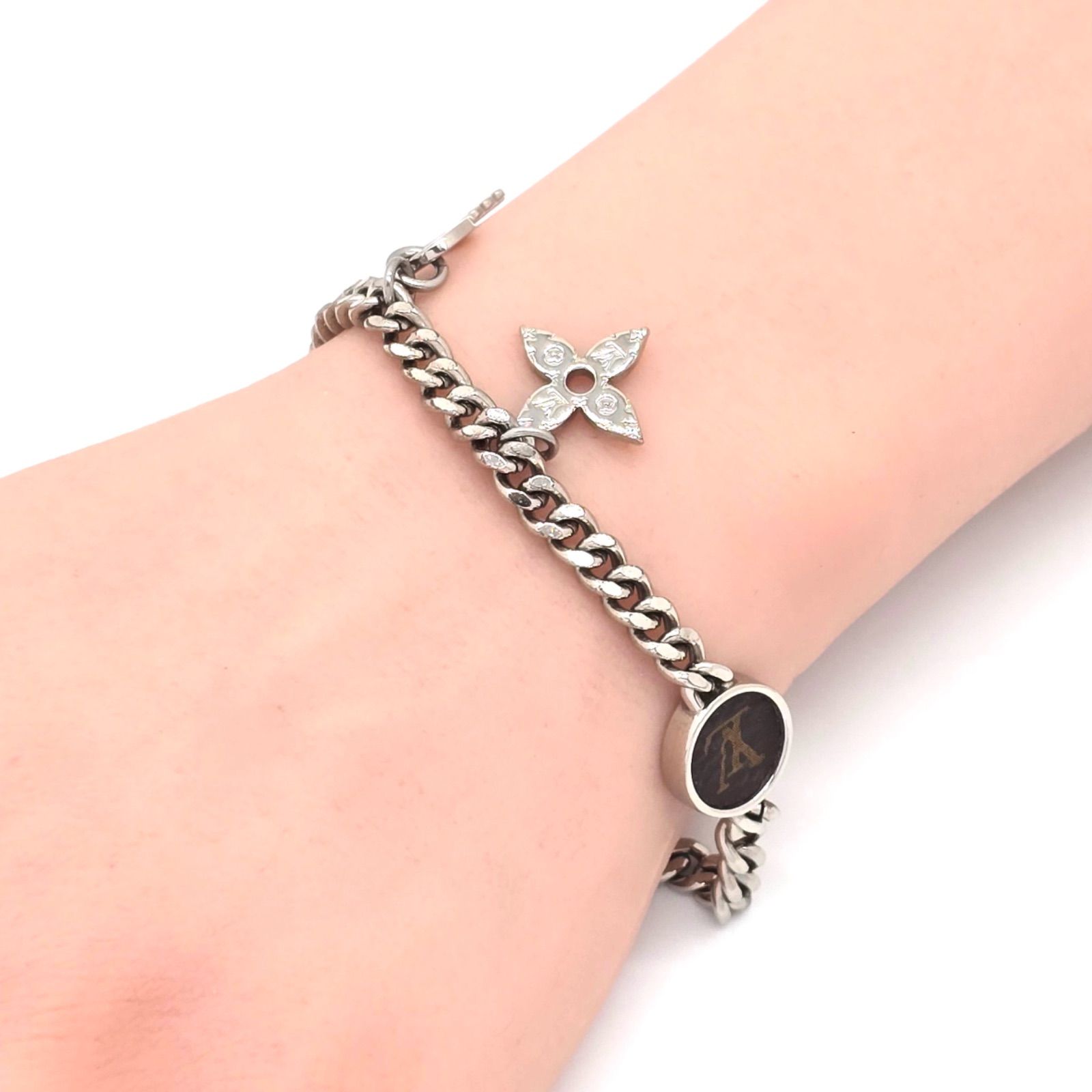 ルイヴィトン M00509 ブラスレ MNG　パドロック ブレスレット シルバー 楽天市場】ルイヴィトン ブレスレット ブラスレ MNGパドロック M00509