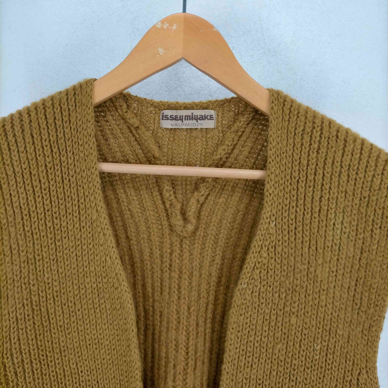 イッセイミヤケ ISSEY MIYAKE 70s オールスタイルタグ ボタンレス 