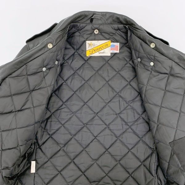 80s Schott レザージャケット usa製 Schott 80s 90s ダブル ライダース ジャケット ブルゾン 革ジャン 古着