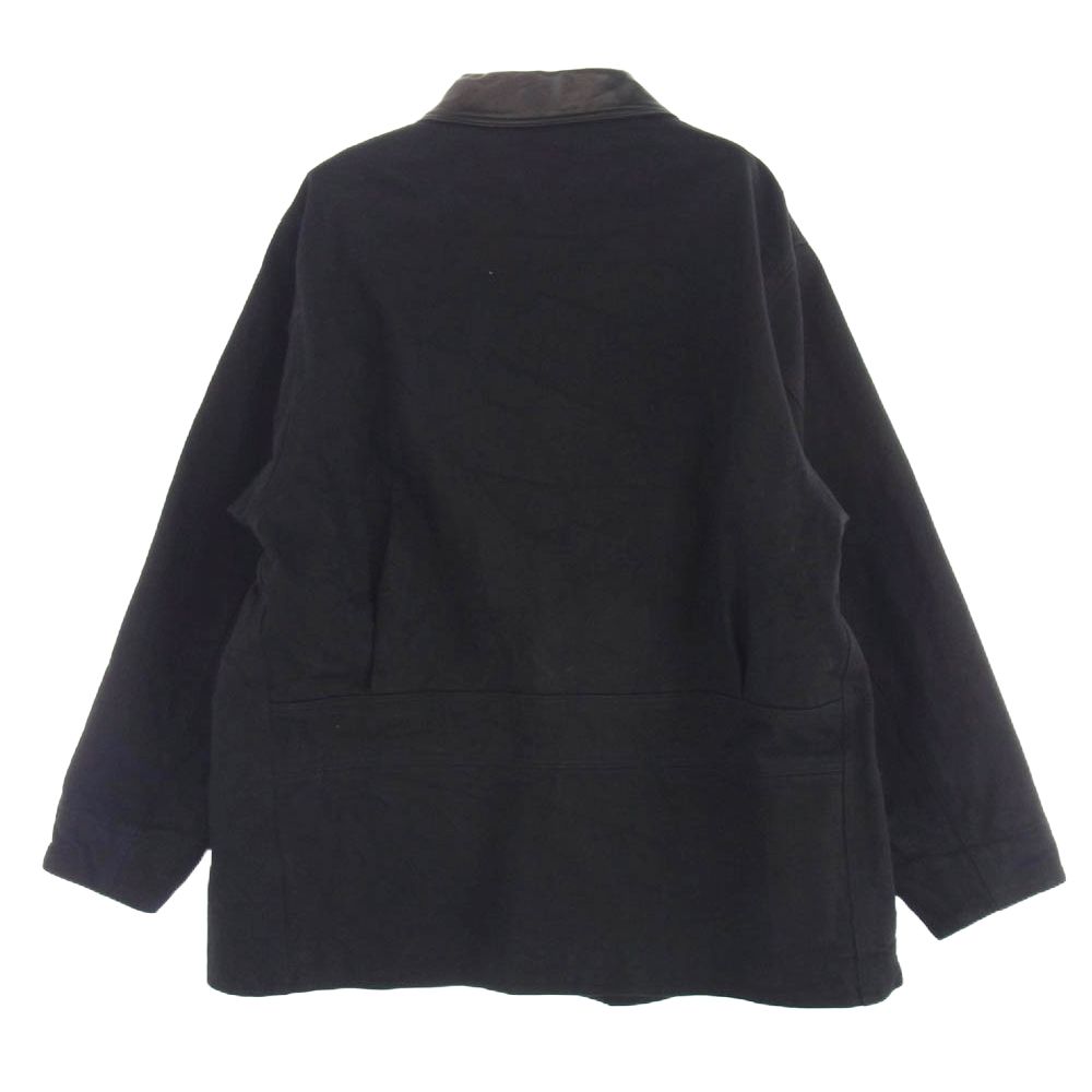 COMOLI コモリ 24AW A03-01027 デニム レザー ワークジャケット 