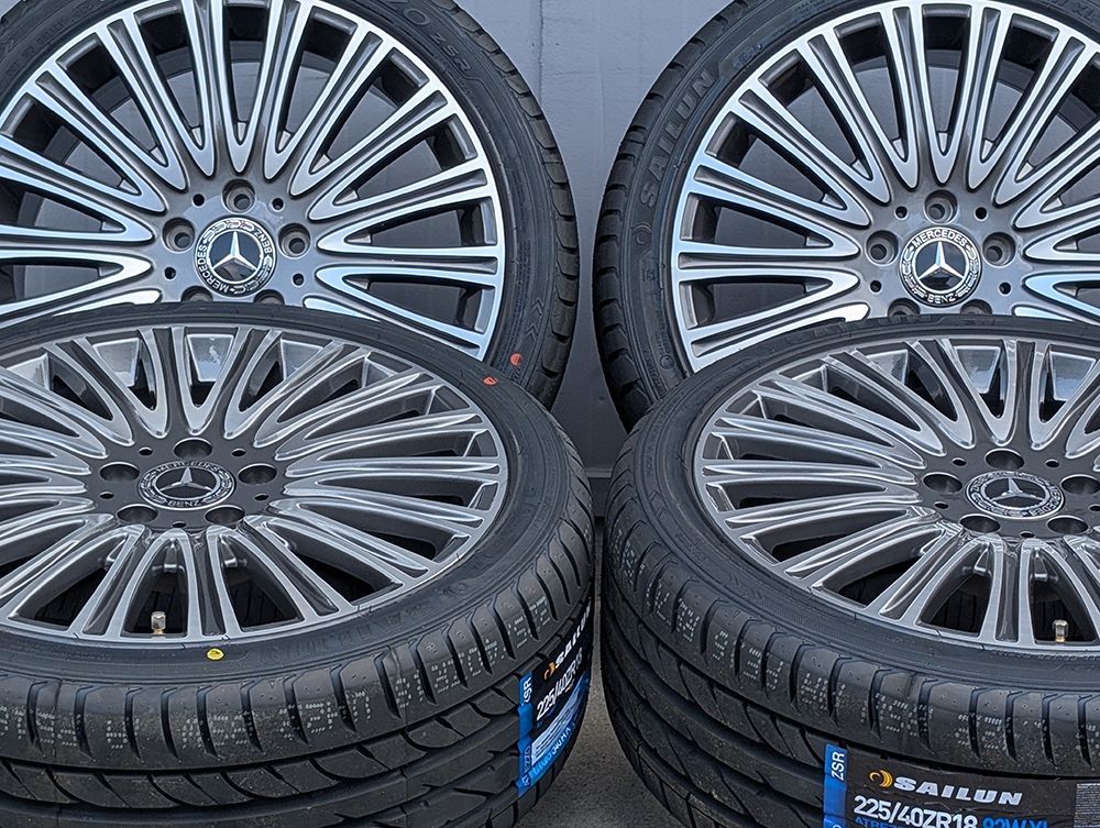 サマー タイヤホイールセット 18インチ ベンツ Cクラス W204