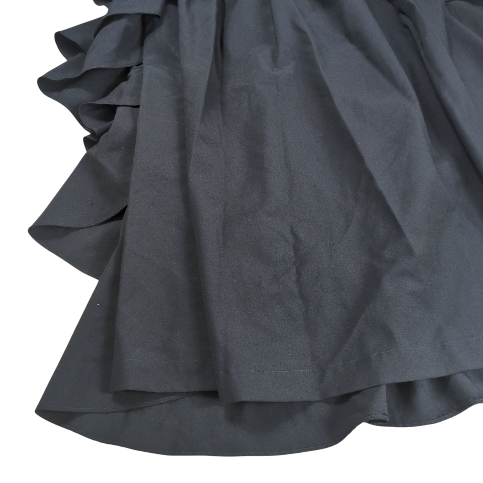 COMME des GARÇONS フリル巻スカート レイヤードパンツ リネン混 ジュンヤワタナベ コムデギャルソンJUNYA WATANABE COMME des