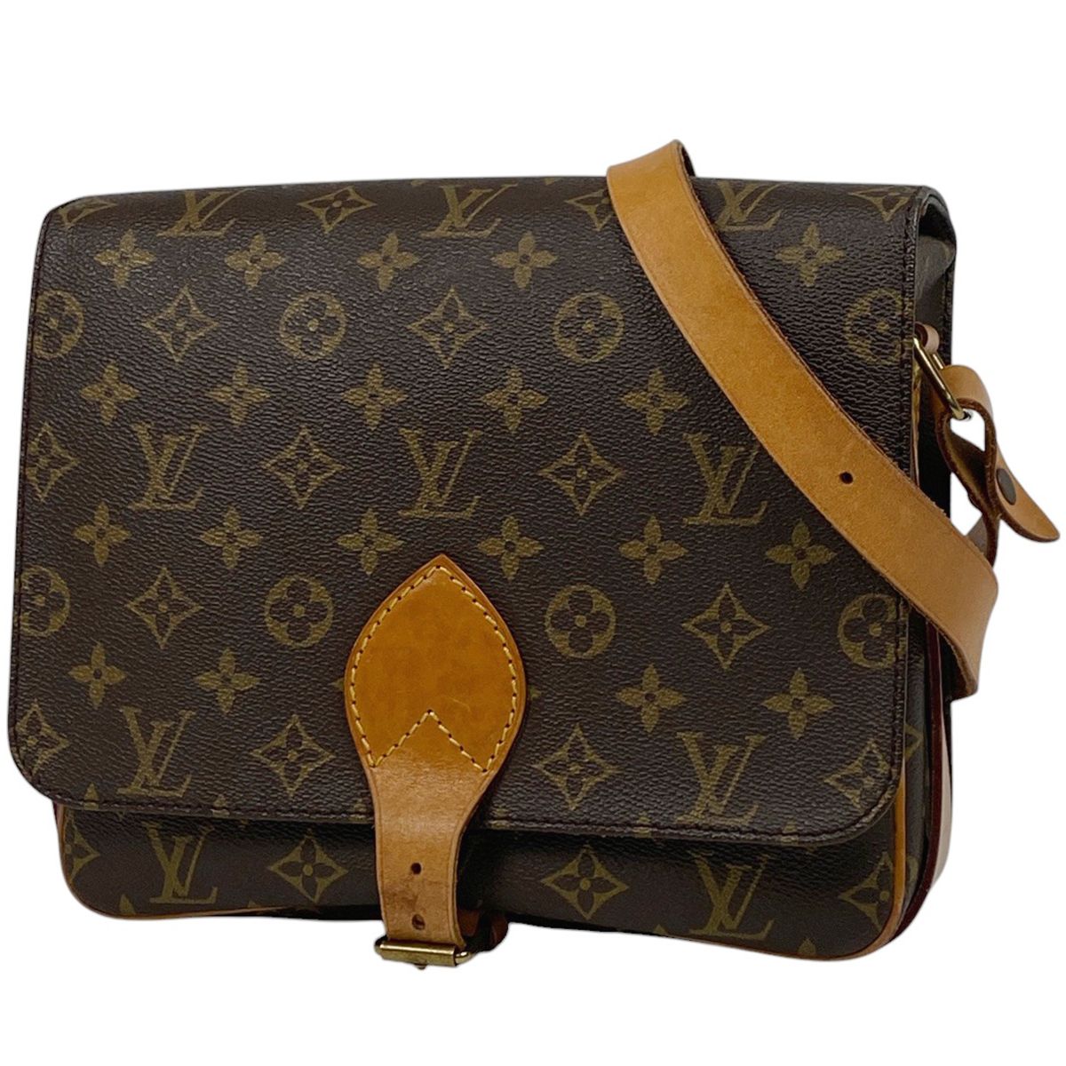 ルイ ヴィトン Louis Vuitton カルトシエール 斜め掛け ショルダーバッグ モノグラム ブラウン M51252 レディース