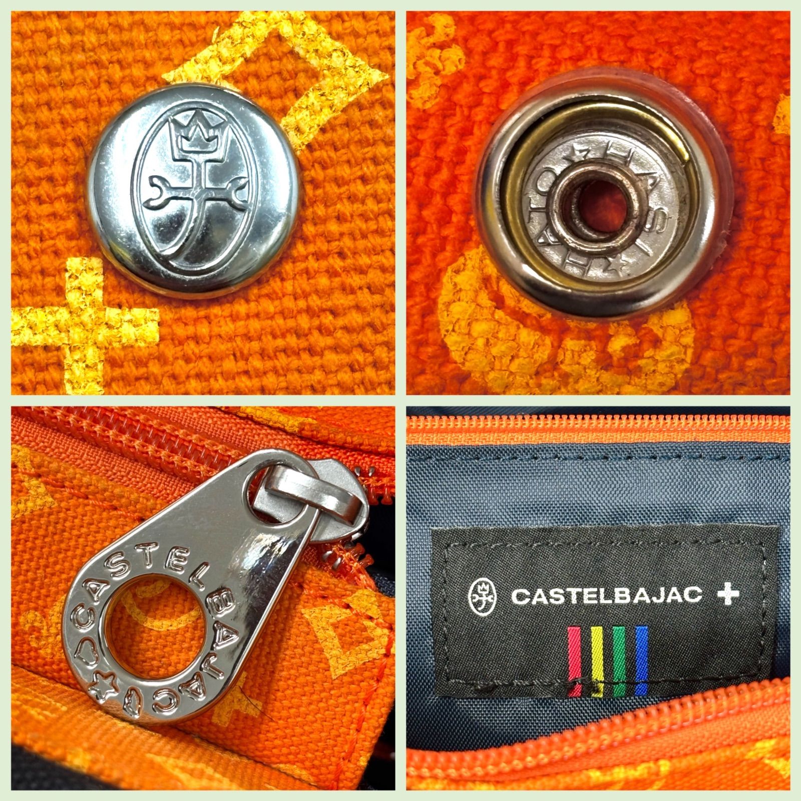 上美品⭐️CASTELBAJAC カステルバジャック】 キャンバス トートバッグ 