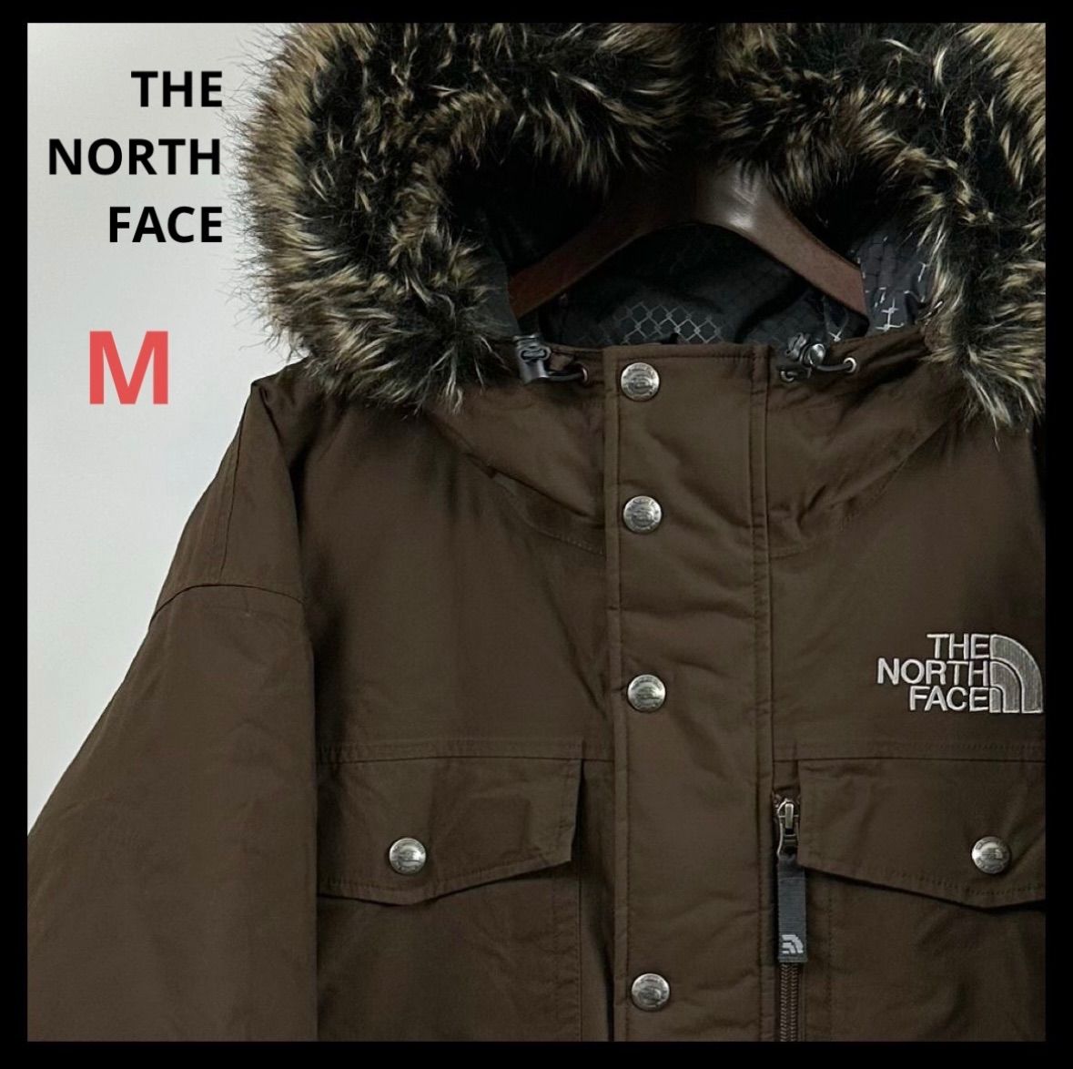 THE NORTH FACE ノースフェイス ゴッサムジャケット ダウン茶 美品