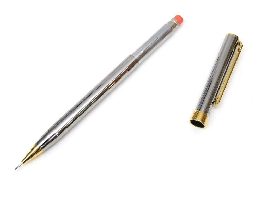 ティファニー TIFFANY&Co. シャープペン Tクリップ シルバー×ゴールド