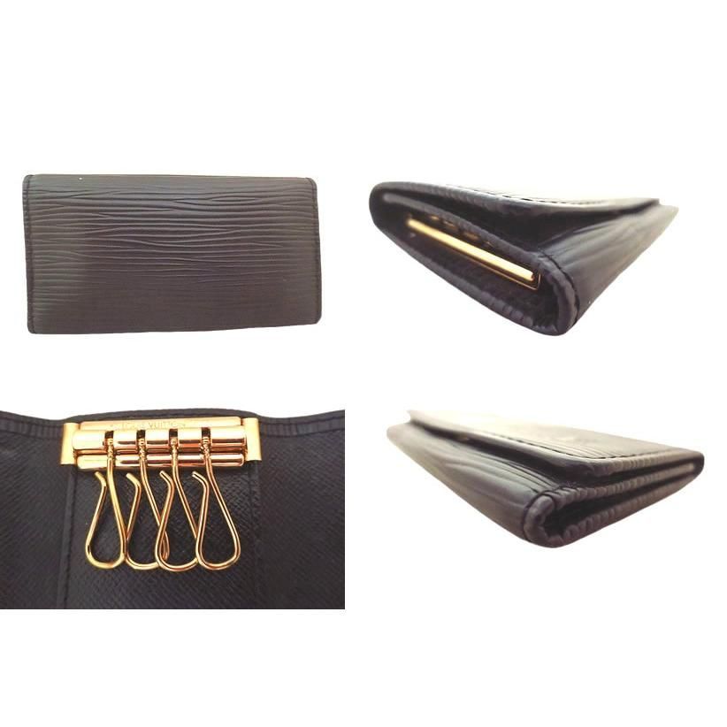 【極美品】サンローラン キーケース 6連 カサンドラ YSL ブラック 黒色 6連キーケース ブラック ユーズド|イヴサンローラン YSL