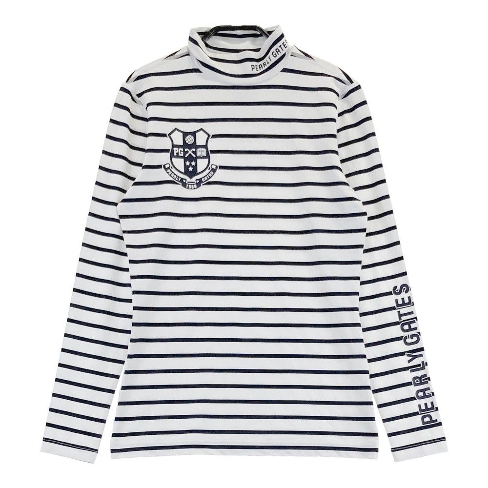 パーリーゲイツラインハイネック長袖サイズ1 サイズ：1 PEARLY GATES パーリーゲイツ ハイネック 長袖インナーT