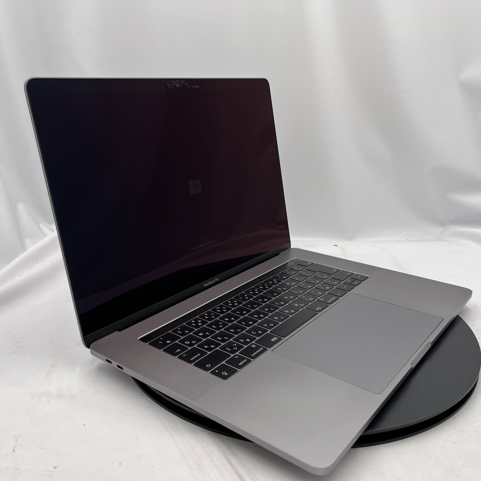 OSインストールエラー有 ジャンク Apple MacBook Pro 15-inch 2016 スペースグレイ i7 6700HQ 16GB 250GB NVMe 15.4インチ OS無し ノートPC RM241