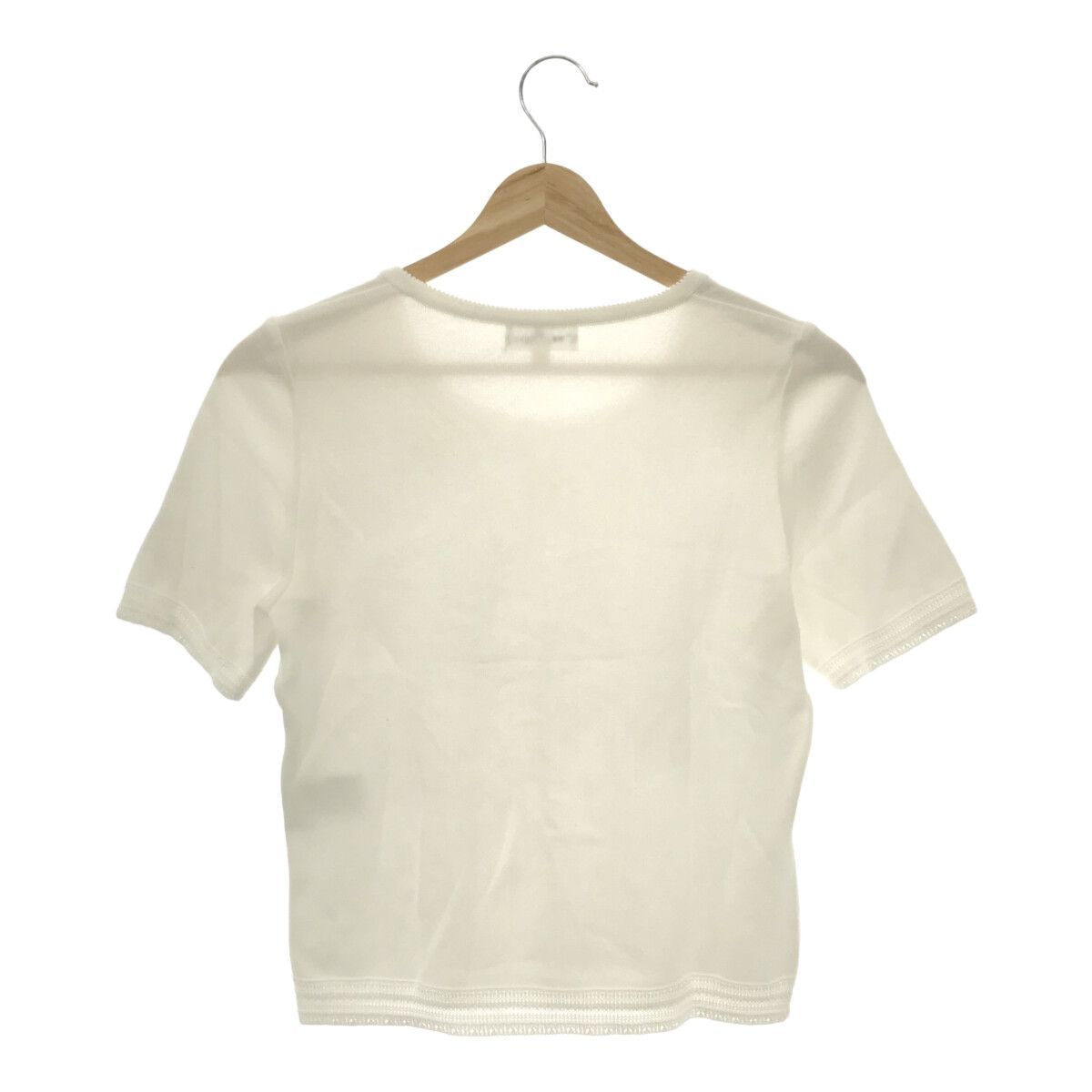 ☆美品☆ courreges クレージュ トップス カットソー フェミニン 丸首 