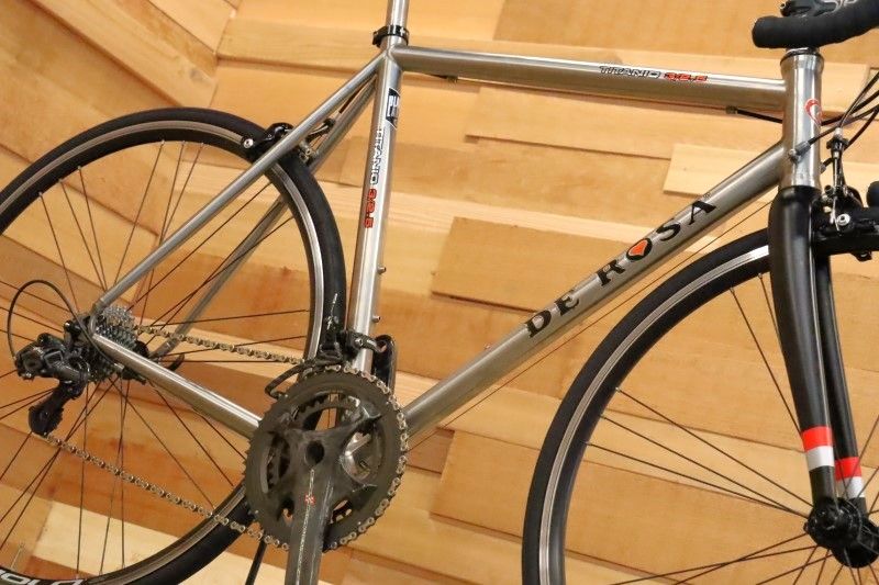 【希少】DE ROSA デローザ チタニオ 3/2.5 BLACK LABEL DE ROSA (デローザ) TITANIO 3/2.5 チタニオ SuperRecord80th